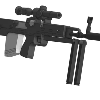 DRAGUNOV SVU Sniper (Dragunov SVU Súng bắn tỉa bullpup)