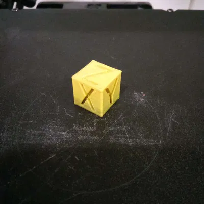 Calibration Cube 15mm (Khối hiệu chỉnh 15mm)