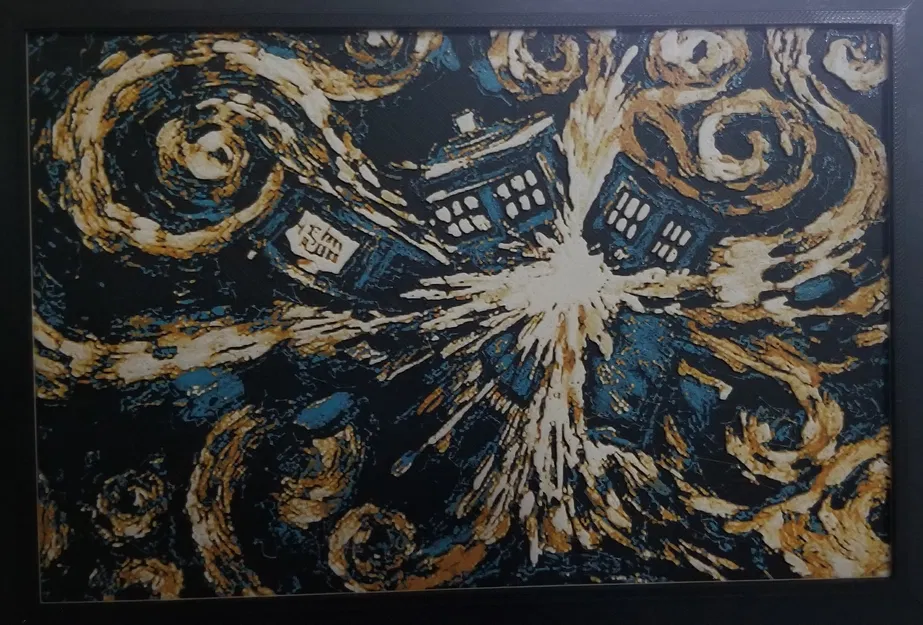 Doctor Who Starry Night - Image 1