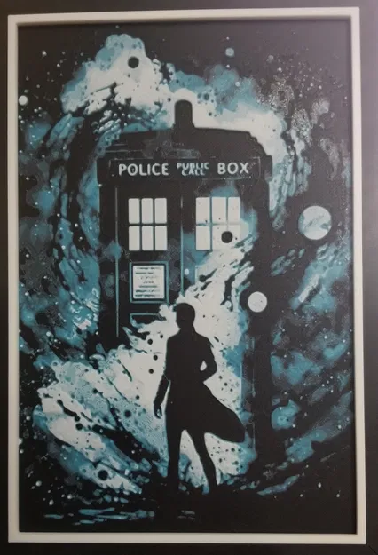 Doctor Who và TARDIS (Hueforge) - Image 1