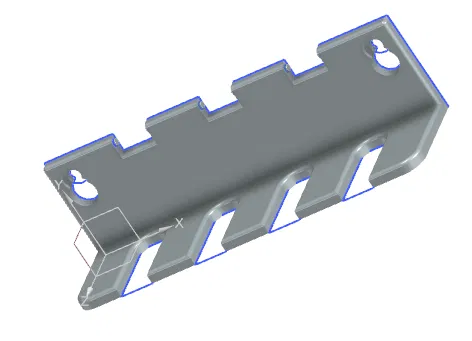 Giá treo bàn chải gắn tường có nắp che (toothbrush-wall-mount-with-cover) - Image 3