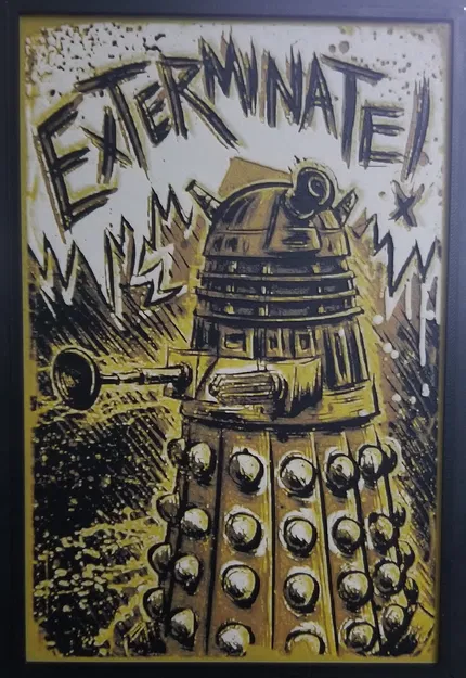 Doctor Who Dalek Exterminated! (Hueforge) - Image 1