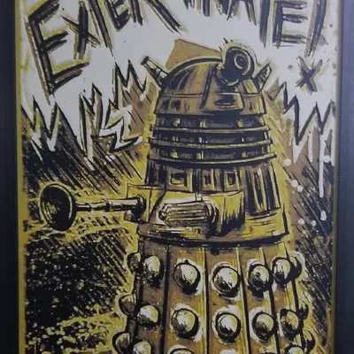 Doctor Who Dalek Exterminated! (Hueforge)