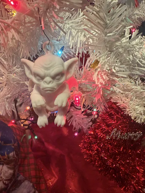 Ornament Gargoyle Cáu Kỉnh – Sinh Vật Gothic Dễ Thương (STL In 3D) - Image 2