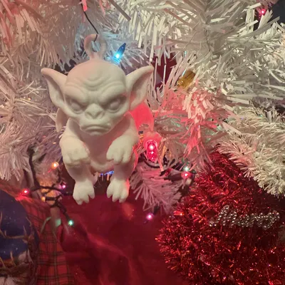 Ornament Gargoyle Cáu Kỉnh – Sinh Vật Gothic Dễ Thương (STL In 3D)