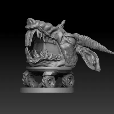 The Great Horned Rat Bastid - Xe Crash Derby phong cách Skaven