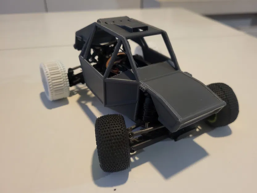 LOSI Micro T - Vỏ Roll Cage / Basher RC Shell In 3D - Image 3