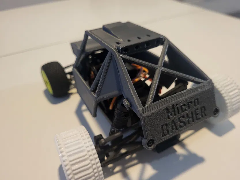 LOSI Micro T - Vỏ Roll Cage / Basher RC Shell In 3D - Image 6