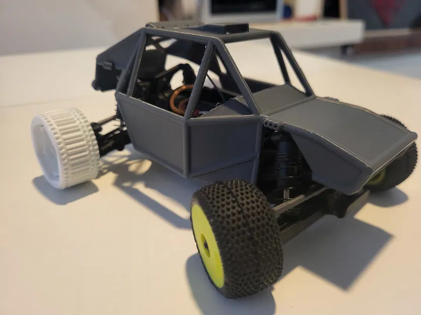LOSI Micro T - Vỏ Roll Cage / Basher RC Shell In 3D - Image 7