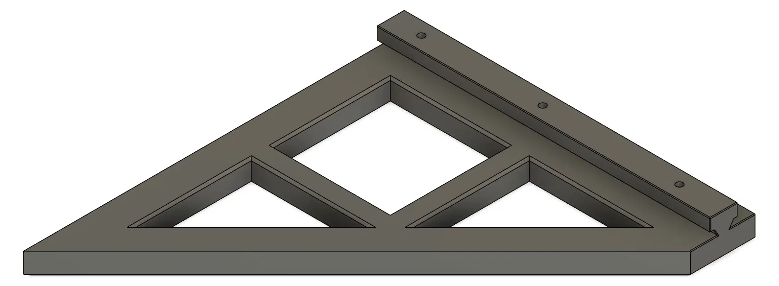 Triangle fence cho DeWalt track saw (guide rail DWS5021/5022/5023) - Image 1