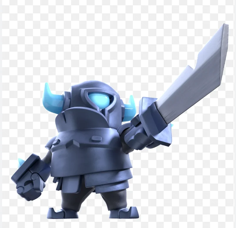 Mini P.E.K.K.A. (Mini pekka) – Mẫu 3D chiến binh giáp sắt 1