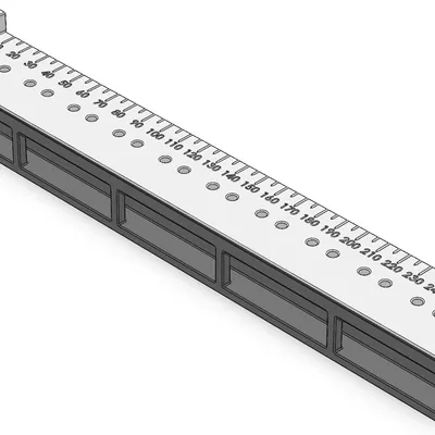 Jig dẫn hướng đục lỗ giấy cho đóng sách (Book Binding Paper Punch Guide)