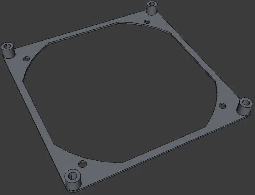 Adapter quạt 120mm sang 140mm - Image 2