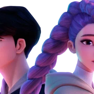 Kpop Demon Hunters - Rumi+Jinu