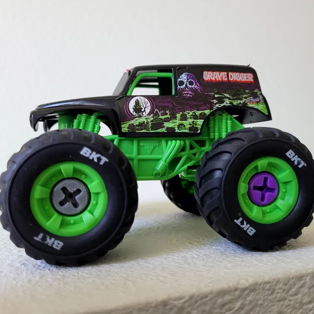 Bolt BKT cho Grave Digger Monster Truck (tỉ lệ 1:24) - Image 1