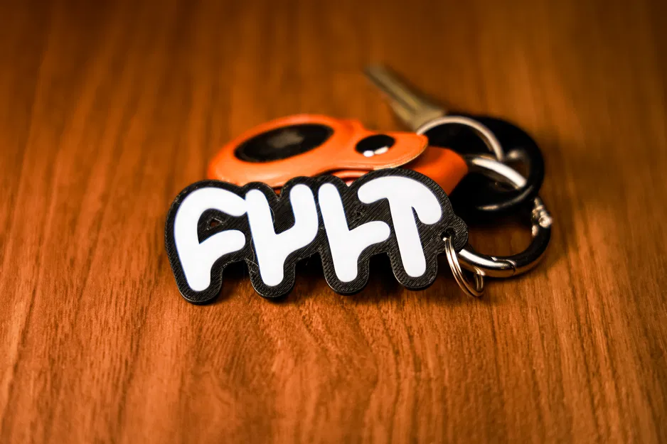 Móc khóa logo CULT (CULT Logo Keychain) - Image 1