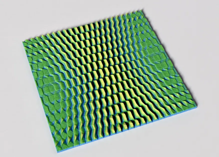 Gạch Lục Giác Biến Dạng – Trang Trí Tường - Image 1