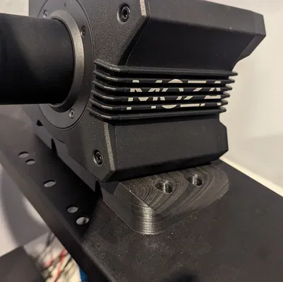 Adapter gắn wheel base Moza lên khung GT Omega ART Simulator (Moza R9)