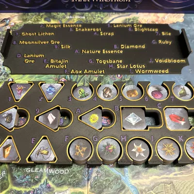 Khay Đựng Token Item Agemonia (Agemonia Item Tokens Trays)