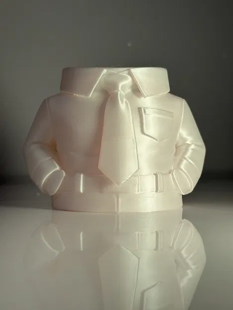 Ống Cắm Bút Áo Sơ Mi & Cà Vạt – Desk Organizer In 3D | Dễ In, Ít Supports - Image 5