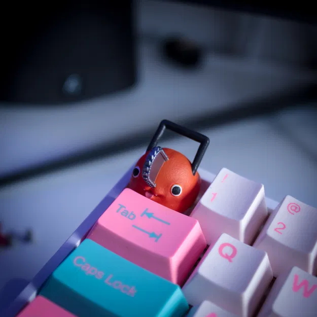 Keycap Pochita (Chainsaw Man) cho switch Cherry MX - Image 2