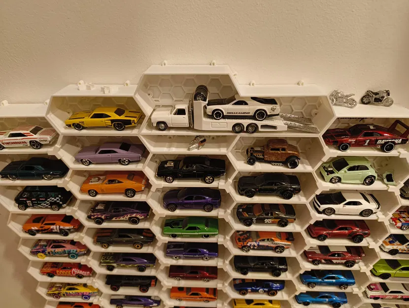 Box 3/4 ngăn cho Hot Wheels Truck & Hauler (Triple/Quad) – bản remix - Image 1