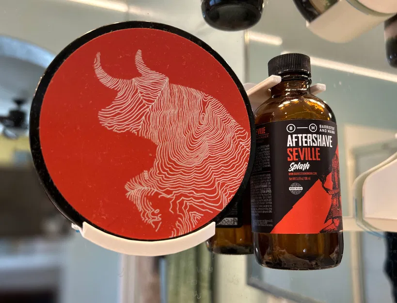 Giá đỡ Offset cho Shaving Soap & Aftershave Splash - Image 1