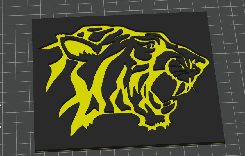 Hổ (Tiger) – Mẫu 3D - Image 2