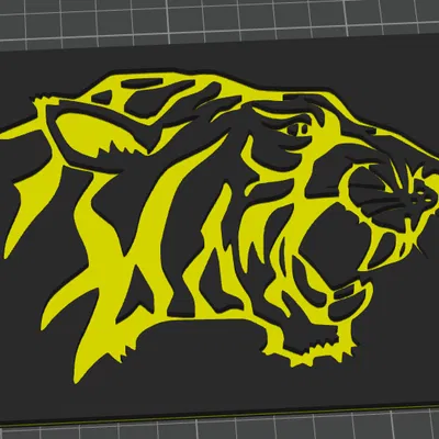 Hổ (Tiger) – Mẫu 3D