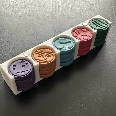 Organizer Board Game Zenith (Khay Token Nam Châm)