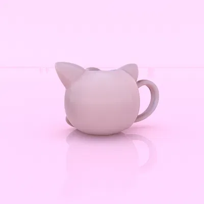 039 Ly mug Jigglypuff in 3D Pokemon