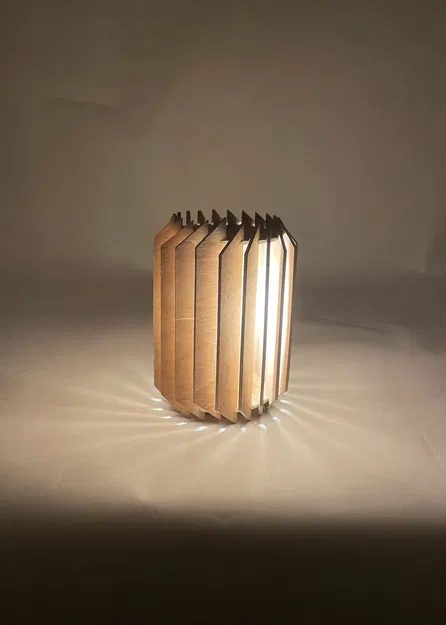 Fin Light Lamp – Chụp đèn fin tạo cảm giác chuyển động - Image 2