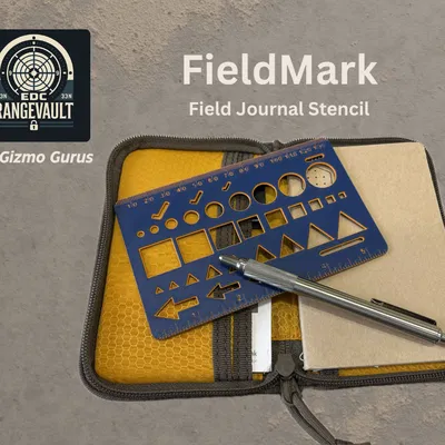 FieldMark – Field Journal Stencil (Stencil cho sổ field journal)