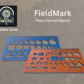 FieldMark – Field Journal Stencil (Stencil cho sổ field journal) - Thumbnail 3