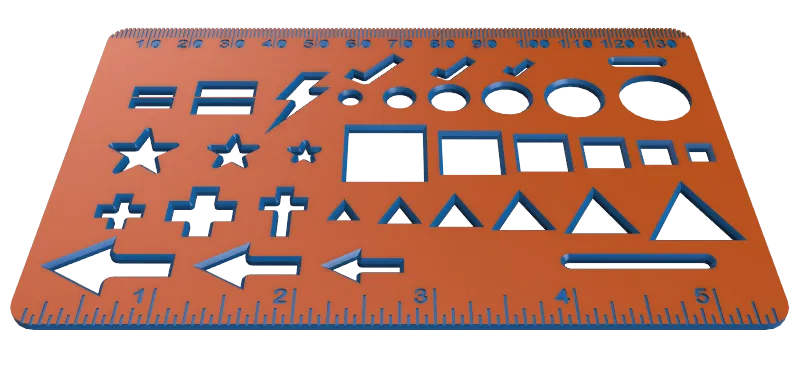 FieldMark – Field Journal Stencil (Stencil cho sổ field journal) - Image 8