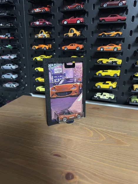 Khung treo tường trưng bày Hot Wheels Silver Series - Image 2