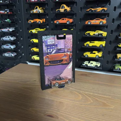 Khung treo tường trưng bày Hot Wheels Silver Series