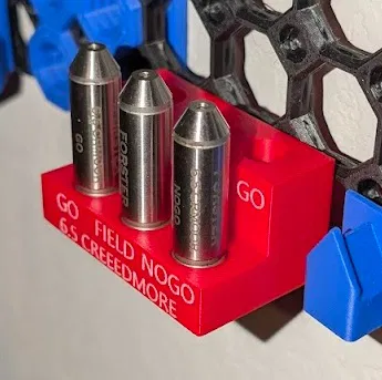 Giá đỡ Gauge Headspace 5.56 & 6.5 Creedmore Go/Field/No-Go cho Multiboard - Image 1