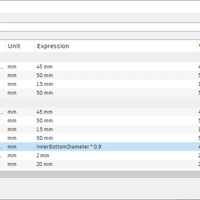 Giá đỡ hình trụ tham số cho Honeycomb Storage Wall (HSW)