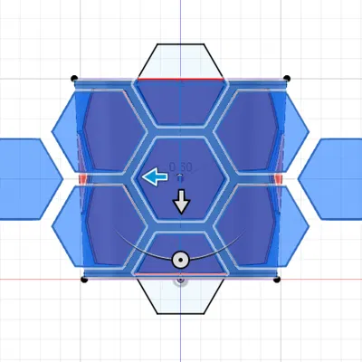 Giá đỡ hình trụ tham số cho Honeycomb Storage Wall (HSW)