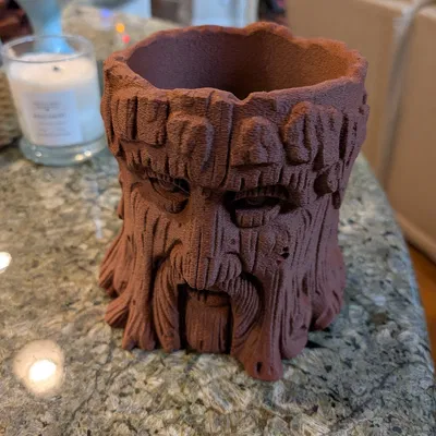 Hộp chậu trồng cây bằng gỗ ông già