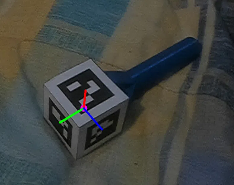 Tay cầm khối lập phương tag ArUco 3D - Image 2