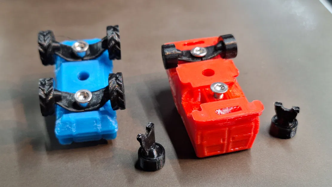 Xe Crash Derby có chức năng tuning (đổi bánh theo địa hình) - Image 8