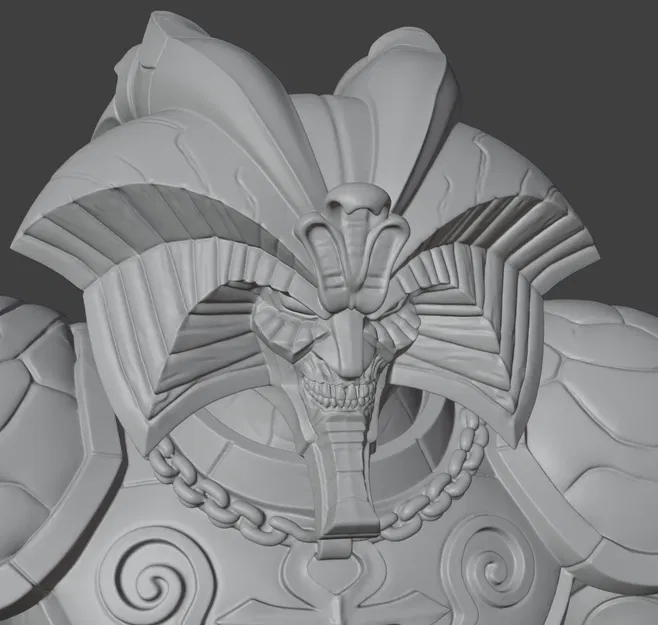 Fan Art Bust Exodia The Forbidden One (Yu-Gi-Oh!) - Image 13