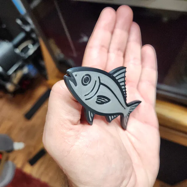 Cá Đơn Giản Nhiều Màu (Simple Multicolored Fish) - Image 3