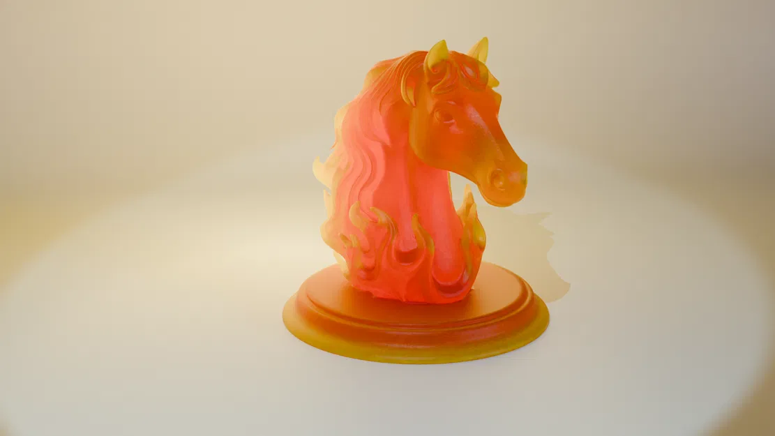 Tượng Bán Thân Ngựa Lửa – Biểu Tượng Năm 2026 - Image 1