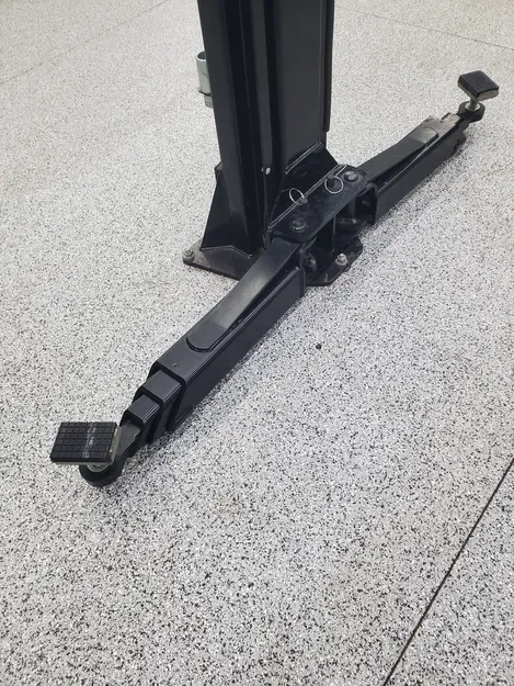 Đầu chuyển Rotary Hoist Arm Adapter 3 stage Truck Round (dạng tròn) - Image 3