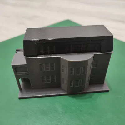 Móc khóa mô hình tòa nhà (Building Keychain)