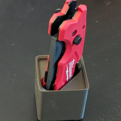 Giá đỡ Gridfinity 1x1 cho Milwaukee Fastback (Gridfinity Milwaukee Fastback Holder)