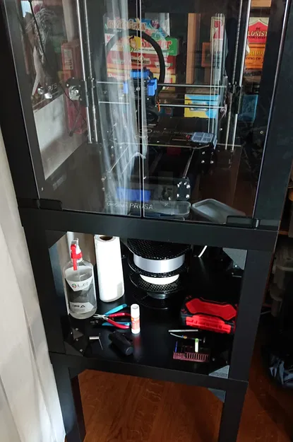 Bracket hỗ trợ chân bàn Ikea Lack (Ikea lack support leg support bracker) - Image 2